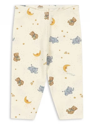 Obrázek produktu Konges Sløjd legíny dětské bavlněné s elastanem BASIC PANTS GOTS béžová