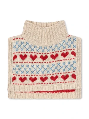 Obrázek produktu Konges Sløjd nákrčník dětský s vlnou BELOU NECKWARMER béžová