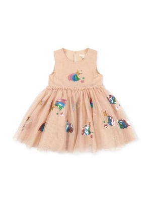 Obrázek produktu Konges Sløjd princeznovské šaty YVONNE DRESS GRS béžová