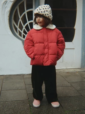 Obrázek produktu Konges Sløjd prošívaná bunda dětská ALPI COLLAR JACKET GRS růžová