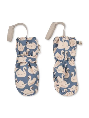 Obrázek produktu Konges Sløjd rukavice dětské NOHR SNOW MITTENS PRINT modrá