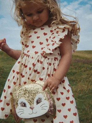 Obrázek produktu Konges Sløjd šaty bavlněné CIANNA BOW DRESS GOTS růžová