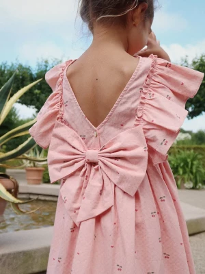 Obrázek produktu Konges Sløjd šaty bavlněné EVIA FRILL DRESS GOTS růžová