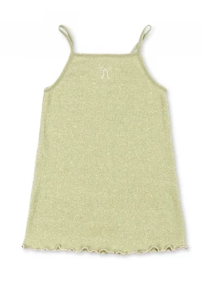 Obrázek produktu Konges Sløjd šaty s bavlnou ROLI STRAP DRESS OCS zelená