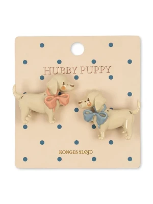 Obrázek produktu Konges Sløjd skřipce do vlasů dámské 2 PACK PUPPY HAIR CLIP 2-pack béžová