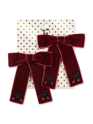 Obrázek produktu Konges Sløjd skřipce do vlasů dětské 2 PACK JULIETTE BOW HAIR CLIP