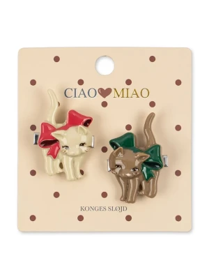 Obrázek produktu Konges Sløjd skřipce do vlasů dětské 2 PACK KITTEN HAIR CLIP béžová