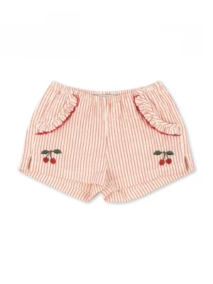 Obrázek produktu Konges Sløjd šortky dětské bavlněné ELLIE FRILL SHORTS GOTS růžová