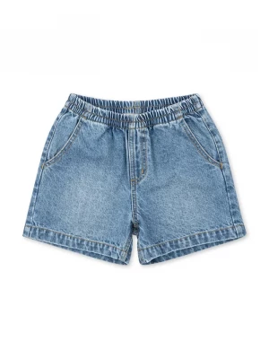 Obrázek produktu Konges Sløjd šortky dětské džínové MAGOT DENIM SHORTS GOTS námořnická modř