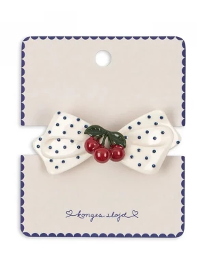 Obrázek produktu Konges Sløjd sponky do vlasů dětské CHERRY DOT HAIR CLIP bílá