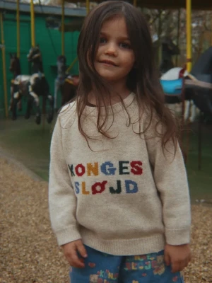 Obrázek produktu Konges Sløjd svetr dětský BILLI KNIT SWEATER béžová