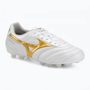 Obrázek produktu Kopačky Mizuno Morelia II Elite FG white / football gold / galaxy silver