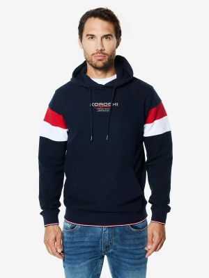 Obrázek produktu KOROSHI Mikina námořnická modř / červená / bílá