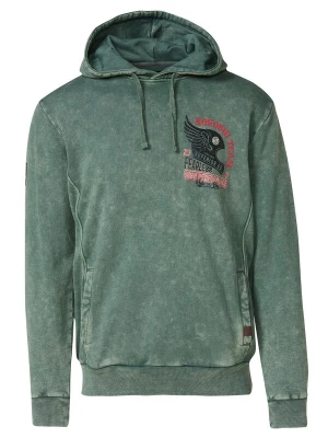 Obrázek produktu KOROSHI Mikina rákos / červená / černá / offwhite
