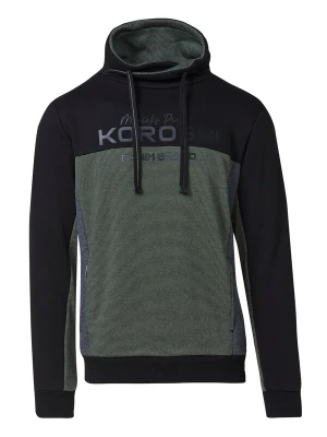 Obrázek produktu KOROSHI Mikina šedá / khaki / černá
