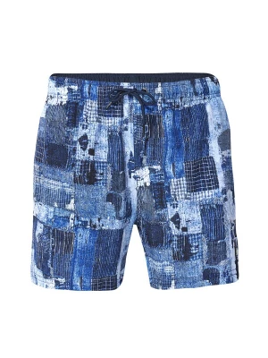 Obrázek produktu KOROSHI Plavecké šortky modrá / marine modrá / světlemodrá / bílá