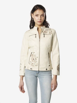 Obrázek produktu KOROSHI Přechodná bunda hnědá / mátová / offwhite