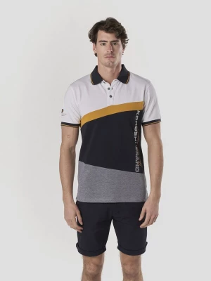 Obrázek produktu KOROSHI Tričko hořčicová / šedá / černá / offwhite