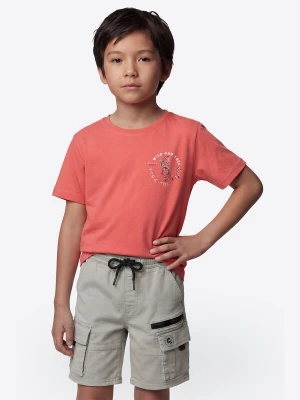 Obrázek produktu KOROSHI Tričko námořnická modř / korálová / offwhite