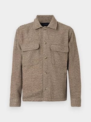 Obrázek produktu Košile Abercrombie & Fitch světle hnědošedá