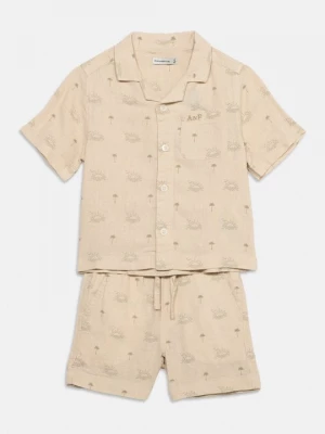 Obrázek produktu Košile Abercrombie & Fitch světle hnědošedá
