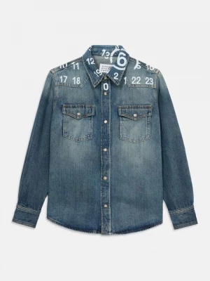 Obrázek produktu Košile MM6 Maison Margiela modrý denim