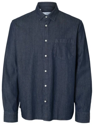 Obrázek produktu Košile Selected tmavomodrý denim