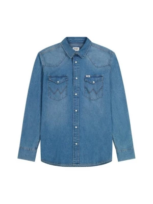 Obrázek produktu Košile Wrangler modrý denim