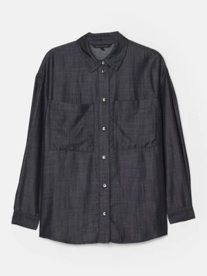 Obrázek produktu Košilová halenka Armani Exchange modrý denim