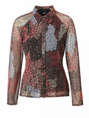 Obrázek produktu Košilová halenka Desigual hnědá