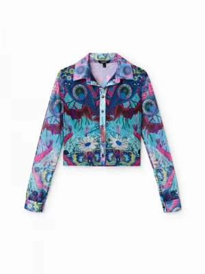 Obrázek produktu Košilová halenka Desigual modrá