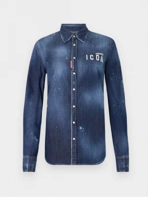 Obrázek produktu Košilová halenka DSQUARED2 ICON modrá