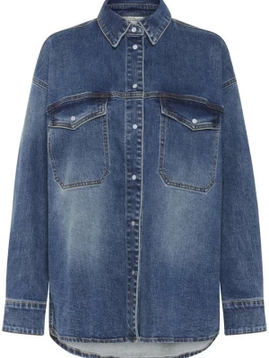 Obrázek produktu Košilová halenka Gestuz modrý denim