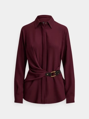 Obrázek produktu Košilová halenka Lauren Ralph Lauren bordó