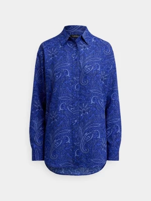Obrázek produktu Košilová halenka Lauren Ralph Lauren modrá