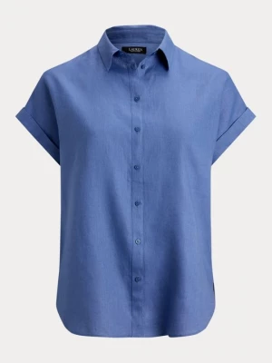 Obrázek produktu Košilová halenka Lauren Ralph Lauren světle modrá