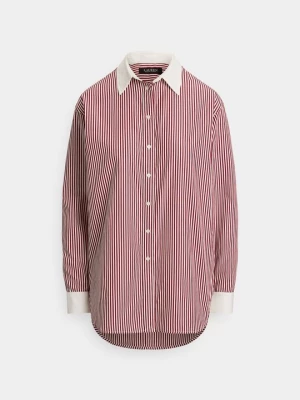Obrázek produktu Košilová halenka Lauren Ralph Lauren tmavě červená