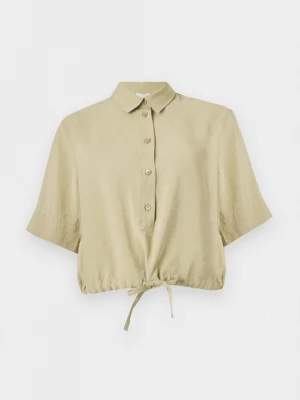 Obrázek produktu Košilová halenka Maison Kitsuné světle hnědošedá