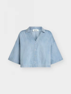 Obrázek produktu Košilová halenka Modström modrý denim