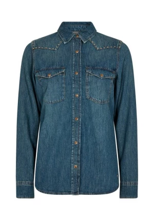 Obrázek produktu Košilová halenka MOS MOSH modrý denim