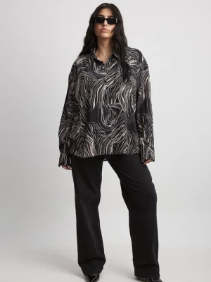 Obrázek produktu Košilová halenka NA-KD černý denim