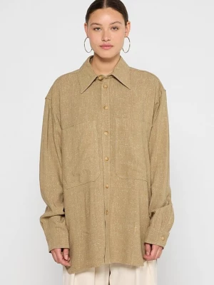 Obrázek produktu Košilová halenka Nanushka khaki
