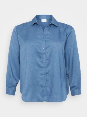 Obrázek produktu Košilová halenka ONLY Carmakoma tmavomodrý denim
