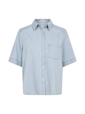 Obrázek produktu Košilová halenka Part Two modrý denim