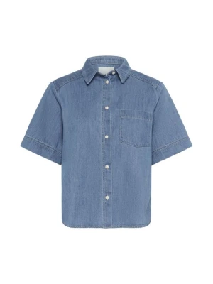 Obrázek produktu Košilová halenka Part Two modrý denim