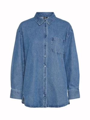 Obrázek produktu Košilová halenka Pieces modrý denim