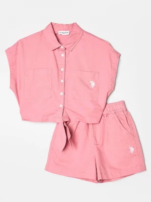 Obrázek produktu Košilová halenka U.S. POLO ASSN. světle červená