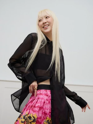 Obrázek produktu Košilová halenka Versace Jeans Couture černá