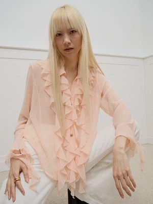 Obrázek produktu Košilová halenka Versace Jeans Couture světle růžová
