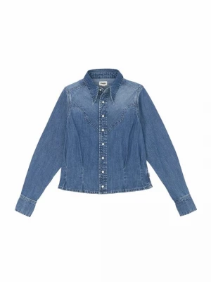 Obrázek produktu Košilová halenka Wrangler modrý denim